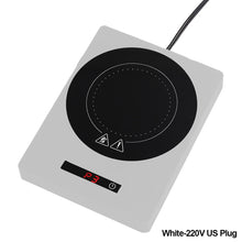 Load image into Gallery viewer, 200W Cup Heater Mug Warmer 5 Gear 100°C Hot Tea Makers Heating Coaster Electric Hot Plate Mini Induction Cooker Thermostatic Coffee Heating Pad 220V