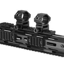Load image into Gallery viewer, 5 7 9 11 13 Slots Mlok Side Rail System M-lok Picatinny Rail Tactical 21mm Rifle Scope Mount Aluminum Rails Section Adapter