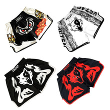 Load image into Gallery viewer, Kickboxing Fight Grappling Shorts Breathable loose Printing Muay Thai Pants MMA Boxing Shorts Clothing Sanda Fight Grappling