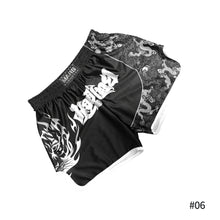 Load image into Gallery viewer, Kickboxing Fight Grappling Shorts Breathable loose Printing Muay Thai Pants MMA Boxing Shorts Clothing Sanda Fight Grappling