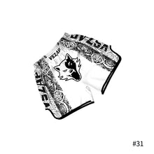 Load image into Gallery viewer, Kickboxing Fight Grappling Shorts Breathable loose Printing Muay Thai Pants MMA Boxing Shorts Clothing Sanda Fight Grappling