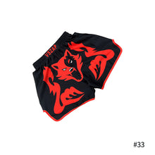 Load image into Gallery viewer, Kickboxing Fight Grappling Shorts Breathable loose Printing Muay Thai Pants MMA Boxing Shorts Clothing Sanda Fight Grappling