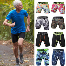 Load image into Gallery viewer, Men Gym Fitness Shorts Quick Dry Compression Running Tights Sportswear Short Leggings Elastic Underwear