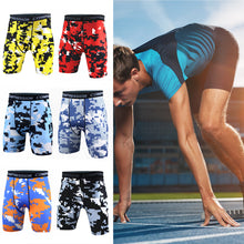 Load image into Gallery viewer, Quick Dry Compression Running Tights Men Gym Fitness Shorts Sportswear Short Leggings Elastic Underwear