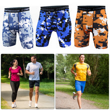Load image into Gallery viewer, Quick Dry Compression Running Tights Men Gym Fitness Shorts Sportswear Short Leggings Elastic Underwear