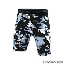 Load image into Gallery viewer, Quick Dry Compression Running Tights Men Gym Fitness Shorts Sportswear Short Leggings Elastic Underwear