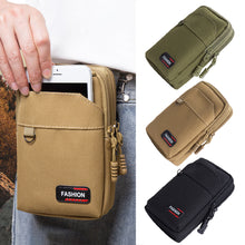 Load image into Gallery viewer, Outdoor Nylon Tactical Bag Molle Military Waist Fanny Pack Men Camping Hunting Tactical Waist Bag EDC Gear Purses With Carabiner