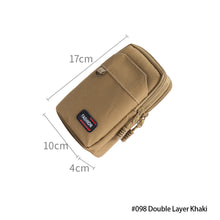 Load image into Gallery viewer, Outdoor Nylon Tactical Bag Molle Military Waist Fanny Pack Men Camping Hunting Tactical Waist Bag EDC Gear Purses With Carabiner