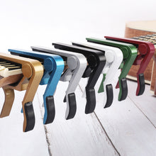 Load image into Gallery viewer, Guitar Capo Guitar Parts For Acoustic And Electric Guitars Total Aluminium Material Guitar Accessories