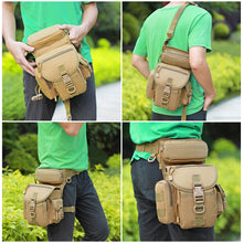 Load image into Gallery viewer, Portable Outdoor Leg Bag Waterproof Mountaineering Durable Nylon Multifunctional Tactical Military Leg Bag