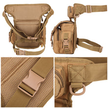 Load image into Gallery viewer, Portable Outdoor Leg Bag Waterproof Mountaineering Durable Nylon Multifunctional Tactical Military Leg Bag