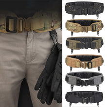 Load image into Gallery viewer, Military Tactical Padded Belt Airsoft CS Combat Molle Airsoft Belts Duty Paintball Waist Belt War Game Hunting Accessories