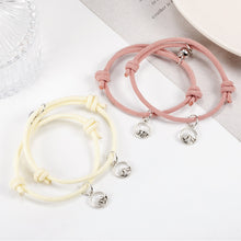 Load image into Gallery viewer, 1 Pair Magnet Attracts Couples Bracelet Fashion Simple Braided Bracelet Jewelry Gift for Women Men
