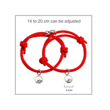 Load image into Gallery viewer, 1 Pair Magnet Attracts Couples Bracelet Fashion Simple Braided Bracelet Jewelry Gift for Women Men