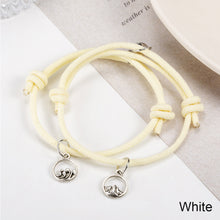 Load image into Gallery viewer, 1 Pair Magnet Attracts Couples Bracelet Fashion Simple Braided Bracelet Jewelry Gift for Women Men