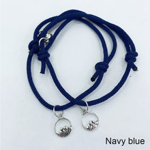Load image into Gallery viewer, 1 Pair Magnet Attracts Couples Bracelet Fashion Simple Braided Bracelet Jewelry Gift for Women Men
