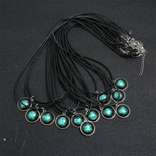 Load image into Gallery viewer, Luminous 12 Constellation Necklace Fashion Simple Long Necklace Constellation Pendant Necklace Jewelry Accessories Gift