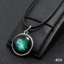 Load image into Gallery viewer, Luminous 12 Constellation Necklace Fashion Simple Long Necklace Constellation Pendant Necklace Jewelry Accessories Gift