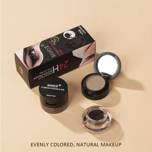 Load image into Gallery viewer, Eyebrow Cream Eyebrow Powder 2 in 1 Easy-color Waterproof Sweat-proof Eyebrow Balm Long-lasting Eyebrow Cream Cosmetics