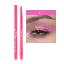 Load image into Gallery viewer, 20 Colors Eyeliner Pearlescent Matte Waterproof Non-smudge Rotatable Eyeliner Colorful Eyeliner Cosmetic