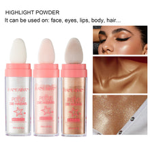 Load image into Gallery viewer, Highlight Powder Body Highlighter Brightening Natural Three-dimensional Contouring Shiny Highlight Powder Women Cosmetics