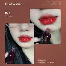 Load image into Gallery viewer, 6 Colors Water-light Mirror Lip Glaze Moisturizing Long-lasting Lipstick Lip Gloss Lips Makeup Cosmetic