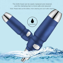 Load image into Gallery viewer, Electric Nose Hair Trimmer Portable Nose Hair Shaver Waterproof Trimmer Facial Cleansing Care Tool for Men