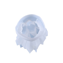 Load image into Gallery viewer, Iceberg Shape Crystal Cluster Candle Silicone Mold For Candle Making Ice Soap Resin Mould Craft Making Demold Nonstick Home Decoration