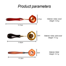 Load image into Gallery viewer, Wax Seal Stamp Fire Paint Seal Supplies Wax Spoon Sealing Wax Melting Pot Craft Supplies