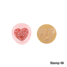Load image into Gallery viewer, Crown Rose Tree Pattern Wax Seal Stamps With Wooden Handle Dedicated Metal Head Retro Wedding Invitations Envelope Sealing