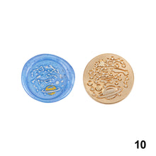 Load image into Gallery viewer, Crown Rose Tree Pattern Wax Seal Stamps Dedicated Replace Copper Head Retro Wedding Invitations Postcard Envelope Sealing