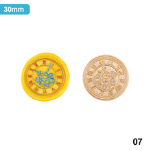 Load image into Gallery viewer, 21 Styles Universe Rose Plants Pattern Wax Seal Stamps Dedicated Replace Copper Head Retro Wedding Invitations Postcard Envelope Sealing