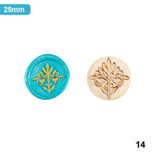 Load image into Gallery viewer, 21 Styles Universe Rose Plants Pattern Wax Seal Stamps Dedicated Replace Copper Head Retro Wedding Invitations Postcard Envelope Sealing