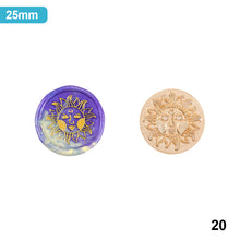 Load image into Gallery viewer, 21 Styles Universe Rose Plants Pattern Wax Seal Stamps Dedicated Replace Copper Head Retro Wedding Invitations Postcard Envelope Sealing