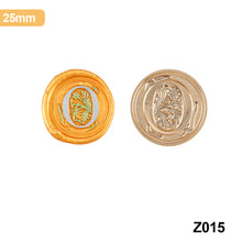 Load image into Gallery viewer, 26 Curlicue European Letter Seal Head Wax Seal Stamps Metal Head DIY Stamp Envelope Wedding Invitations Sealing