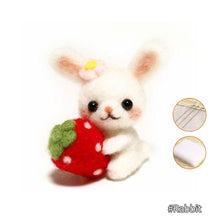 Load image into Gallery viewer, Non-Finished Felt Kit Cute Animal Collection Panda Squirrel Cat Turtle Doll Wool Felt Poked Kitting DIY Felting Materials