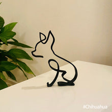 Load image into Gallery viewer, Art Sculpture Cat Dog Minimalist Personalized Gift Simple Metal Decor Modern Home Decoration Desk Office Ornament