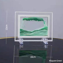 Load image into Gallery viewer, Creative 5/7/12inch 3D Moving Sand Art Painting Glass Sandscape in Motion Hourglass Moving Sand Frame Display Gift Home Decor