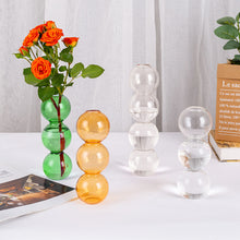 Load image into Gallery viewer, Nordic Glass Bubble Vase Terrarium Transparent Spherical Flower Holder Vase Plant Pots Home Decor Living Room Decoration Gift