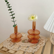 Load image into Gallery viewer, Retro Glass Classic Candlesticks Holders Craft Candlesticks Holders for Wedding Room Decorations Glass Candle Holder Vase