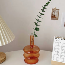 Load image into Gallery viewer, Retro Glass Classic Candlesticks Holders Craft Candlesticks Holders for Wedding Room Decorations Glass Candle Holder Vase