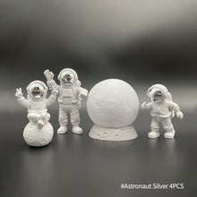 Load image into Gallery viewer, Astronaut Figure Statue Figurine Spaceman Sculpture Moon Light Home Room Office Desktop Decor Boy Kids Gift