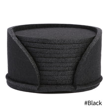 Load image into Gallery viewer, 11pcs Round Felt Coaster Dining Table Protector Pad Heat Resistant Cup Mat Coffee Tea Hot Drink Mug Placemat Kitchen Accessories