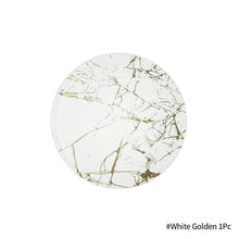 Load image into Gallery viewer, 1Pc/7Pcs Artificial Leather Marble Coaster Drink Coffee Cup Mat Table Placemats Round Heat-resistant Tea Pad Table Pad Holder