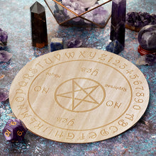 Load image into Gallery viewer, Flower of Life Basswood Coaster Placemats Laser Cut Non-slip Carved Coaster Wood Round Cup Pad Table Mat Art Home Decor