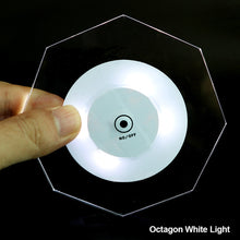 Load image into Gallery viewer, 7 Color Glow Led Coaster LED Drink Cup Coaster Glass Placemat Light Bottles Festival Nightclub Bar Party Decoration