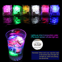Load image into Gallery viewer, 1PC Disposable LED Light Ice Cubes Luminous Night Lamp Party Bar Wedding Cup Decoration Night Lamp Party Bar Wedding Cup Decoration Cup