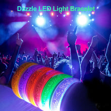 Load image into Gallery viewer, LED Battery Light-emitting Bracelet Running Armband Flashing Safety Light Band Entertainment Party Luminous Cheering Props