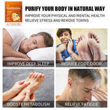 Load image into Gallery viewer, Ginger Deep Cleansing Foot Patch Repelling Wet Foot Treatment Relieving Stress Relaxing Mind Body Cleansing Health Care