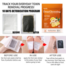 Load image into Gallery viewer, Ginger Deep Cleansing Foot Patch Repelling Wet Foot Treatment Relieving Stress Relaxing Mind Body Cleansing Health Care